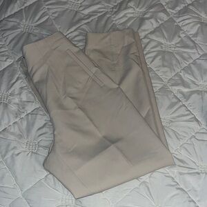Zara beige stretchy slacks size Medium